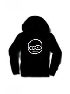 Black hoodie - GLITCH