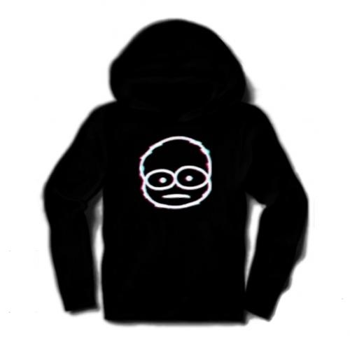 Obrzok .1 - Black hoodie - GLITCH